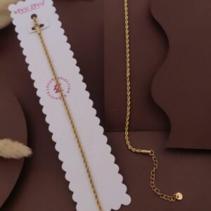 Home BR-11400 Anti-Tarnish Stainless Steel Chain Bracelets from Kiyu Ziyu by Zyra Creation