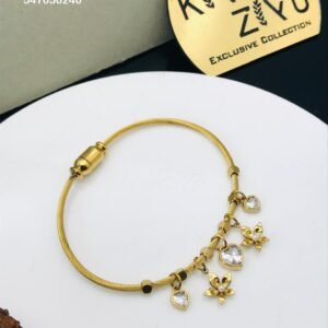 BR-11476 Anti-Tarnish Stainless Steel Charms Style Bracelet from Kiyu Ziyu by Zyra Creation