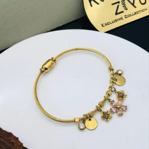 BR-11501 Anti-Tarnish Stainless Steel Charms Style Bracelet from Kiyu Ziyu by Zyra Creation