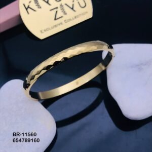 BR-11560 Anti-Tarnish Stainless Steel KADA from Kiyu Ziyu by Zyra Creation