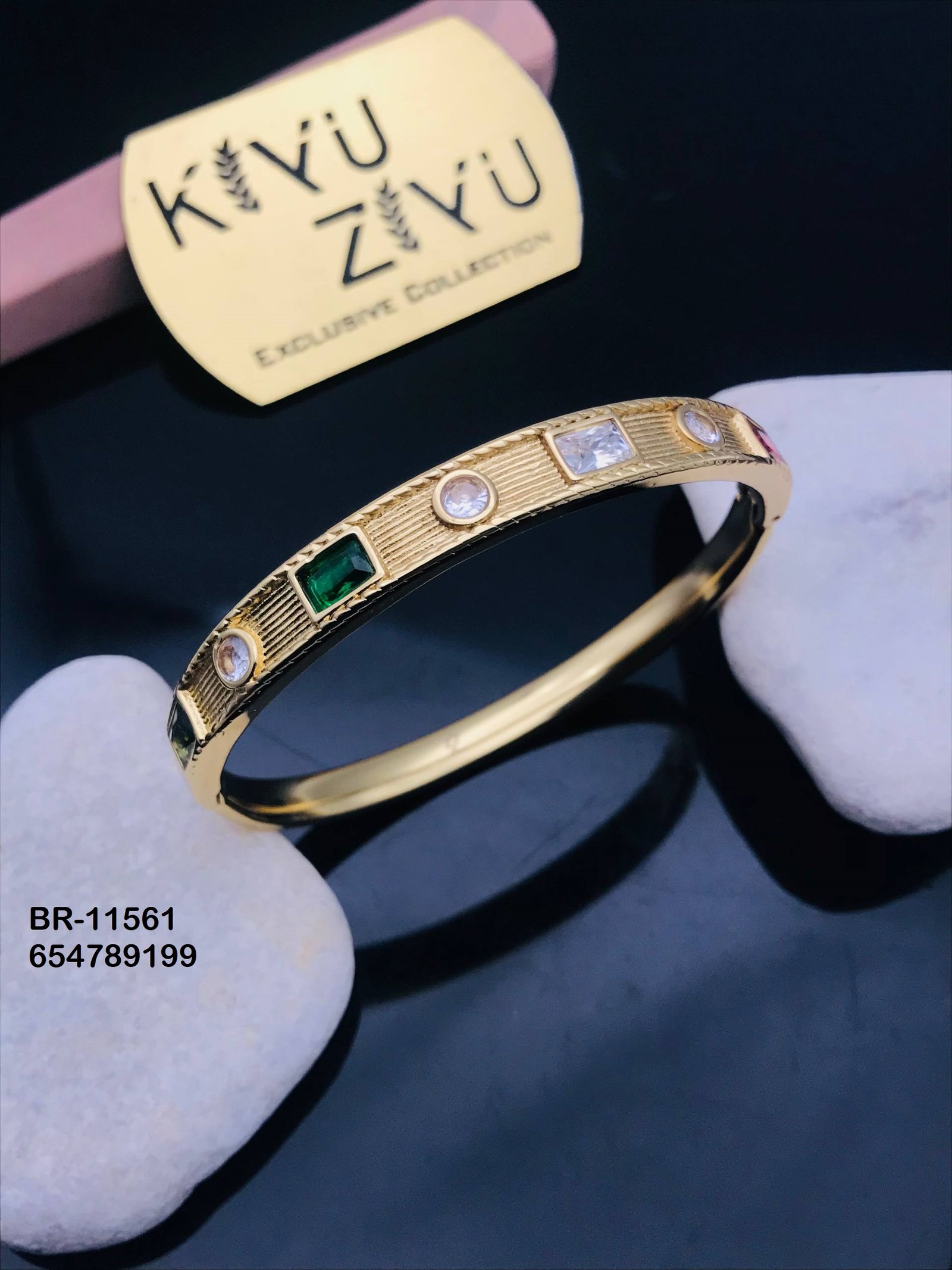 br 11561.jpg BR-11561 Anti-Tarnish Stainless Steel KADA from Kiyu Ziyu by Zyra Creation