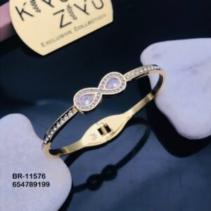 BR-11563 Anti-Tarnish Stainless Steel KADA from Kiyu Ziyu by Zyra Creation