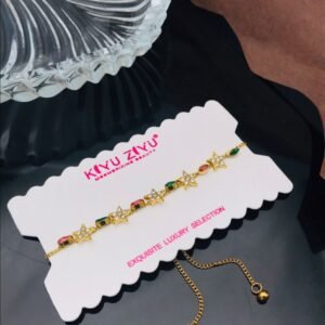 BR-11619 Anti-Tarnish Stainless Steel Chain Bracelets from Kiyu Ziyu by Zyra Creation