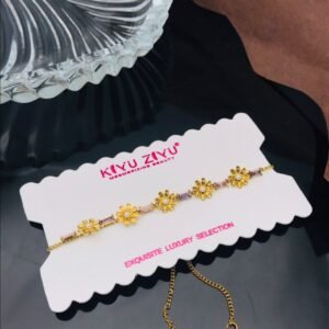 BR-11620 Anti-Tarnish Stainless Steel Chain Bracelets from Kiyu Ziyu by Zyra Creation