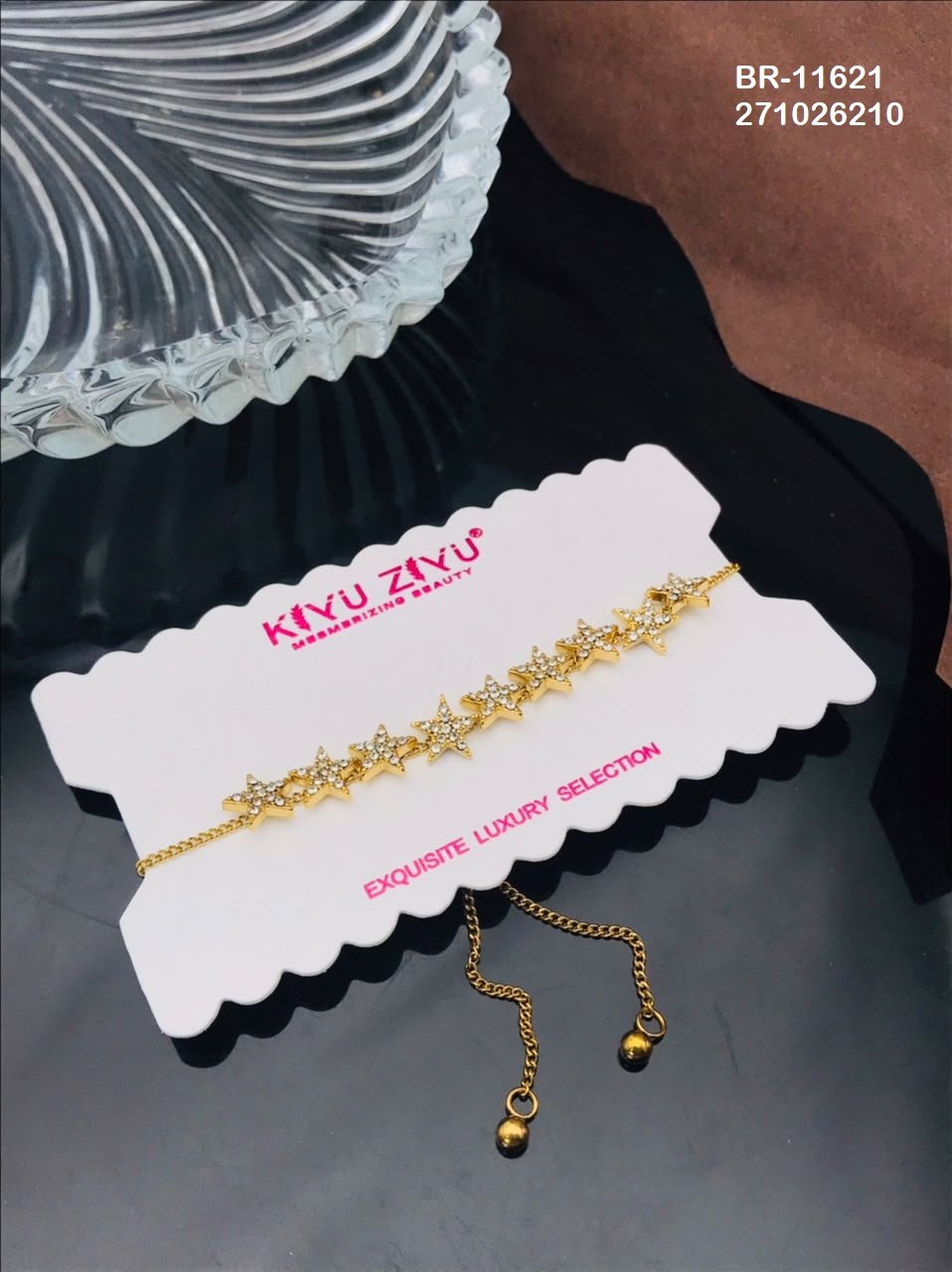 br 11621.jpeg BR-11621 Anti-Tarnish Stainless Steel Chain Bracelets from Kiyu Ziyu by Zyra Creation