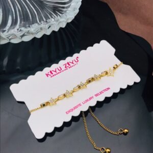 BR-11622 Anti-Tarnish Stainless Steel Chain Bracelets from Kiyu Ziyu by Zyra Creation