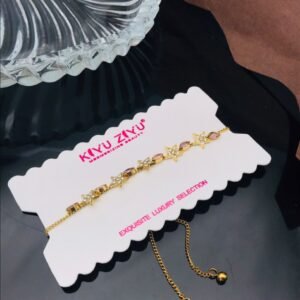 BR-11627 Anti-Tarnish Stainless Steel Chain Bracelets from Kiyu Ziyu by Zyra Creation