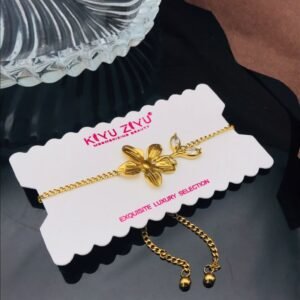 BR-11629 Anti-Tarnish Stainless Steel Chain Bracelets from Kiyu Ziyu by Zyra Creation