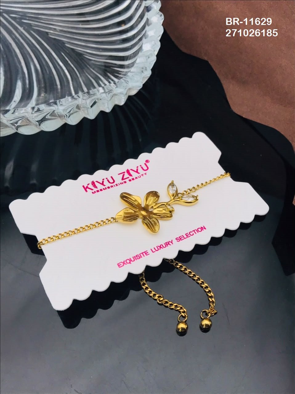 br 11629.jpeg BR-11629 Anti-Tarnish Stainless Steel Chain Bracelets from Kiyu Ziyu by Zyra Creation