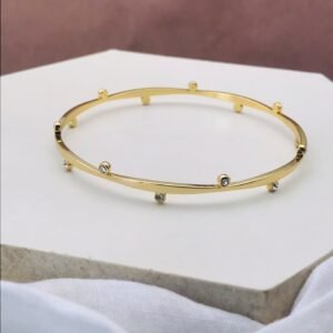 BR-11633 Anti-Tarnish Stainless Steel KADA from Kiyu Ziyu by Zyra Creation