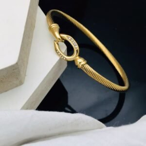BR-11643 Anti-Tarnish Stainless Steel KADA from Kiyu Ziyu by Zyra Creation
