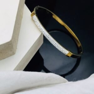 BR-11647 Anti-Tarnish Stainless Steel KADA from Kiyu Ziyu by Zyra Creation
