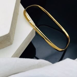 BR-11649 Anti-Tarnish Stainless Steel KADA from Kiyu Ziyu by Zyra Creation