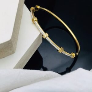 BR-11650 Anti-Tarnish Stainless Steel KADA from Kiyu Ziyu by Zyra Creation