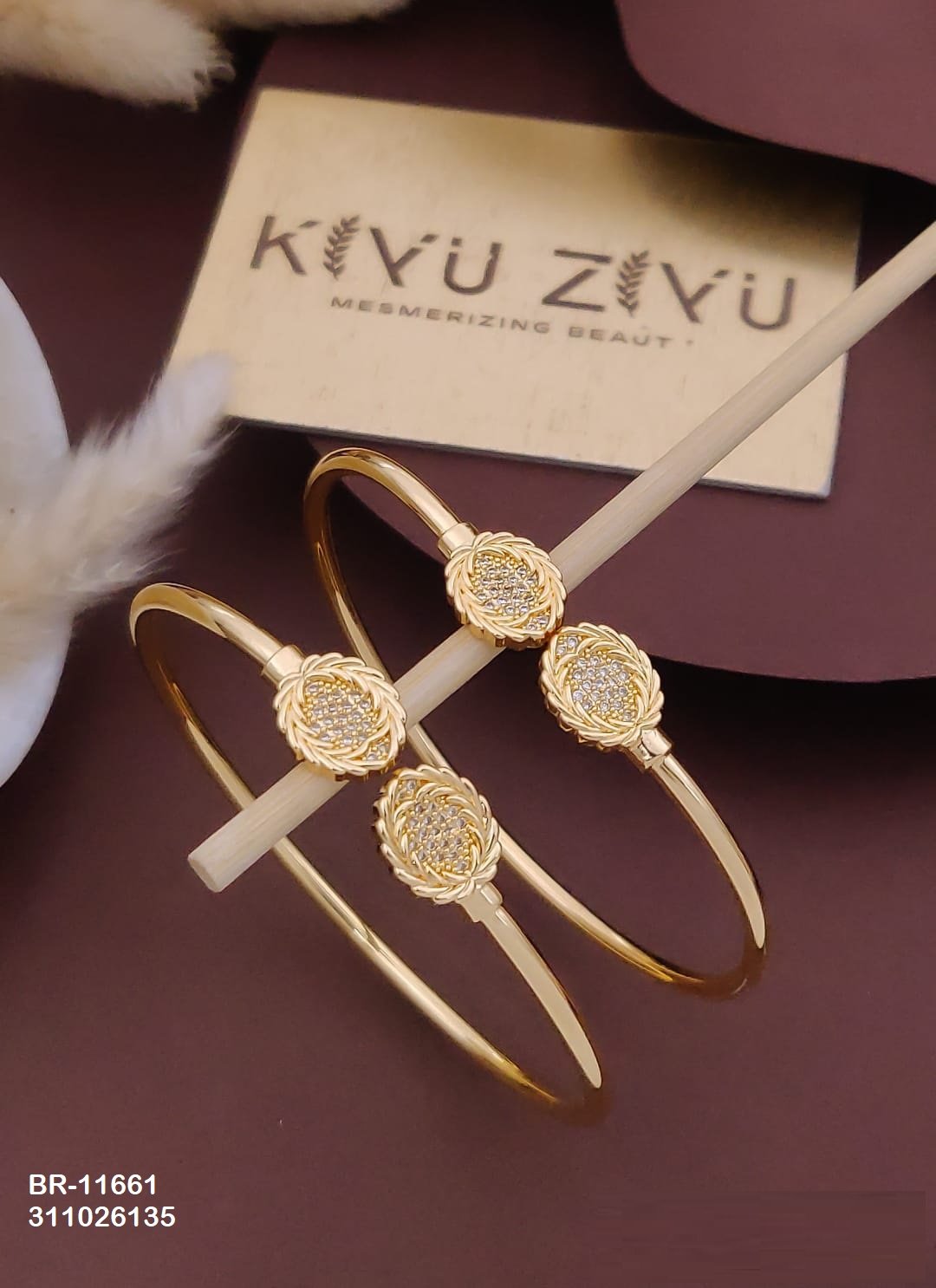br 11661.jpeg BR-11661 Anti-Tarnish Imported Bracelet from Kiyu Ziyu by Zyra Creation