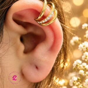 EAR-120 Anti-Tarnish Stainless Steel Ear Cuffs from Kiyu Ziyu by Zyra Creation