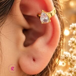 EAR-121 Anti-Tarnish Stainless Steel Ear Cuffs from Kiyu Ziyu by Zyra Creation