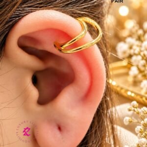 EAR-136 Anti-Tarnish Stainless Steel Ear Cuffs from Kiyu Ziyu by Zyra Creation