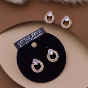 ER-11406 Anti-Tarnish Imported Earrings from Kiyu Ziyu by Zyra Creation