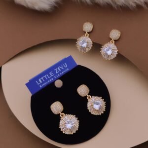 ER-11407 Anti-Tarnish Imported Earrings from Kiyu Ziyu by Zyra Creation