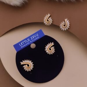 ER-11409 Anti-Tarnish Imported Earrings from Kiyu Ziyu by Zyra Creation