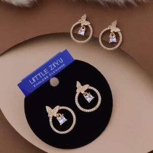 ER-11418 Anti-Tarnish Imported Earrings from Kiyu Ziyu by Zyra Creation