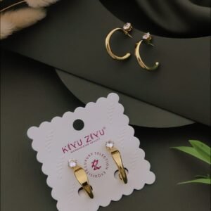 ER-11438 Anti-Tarnish Stainless Steel Earrings from Kiyu Ziyu by Zyra Creation