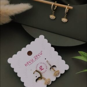 ER-11440 Anti-Tarnish Stainless Steel Earrings from Kiyu Ziyu by Zyra Creation