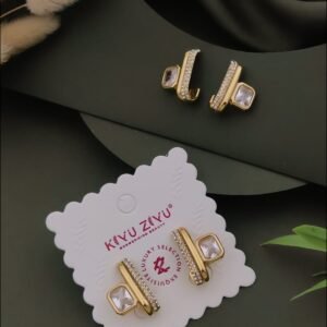 ER-11446 Anti-Tarnish Stainless Steel Earrings from Kiyu Ziyu by Zyra Creation