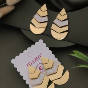ER-11448 Anti-Tarnish Stainless Steel Earrings from Kiyu Ziyu by Zyra Creation