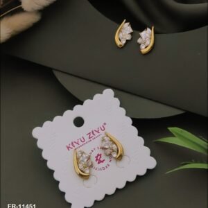 ER-11451 Anti-Tarnish Stainless Steel Earrings from Kiyu Ziyu by Zyra Creation