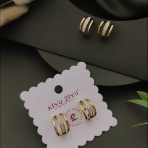ER-11452 Anti-Tarnish Stainless Steel Earrings from Kiyu Ziyu by Zyra Creation