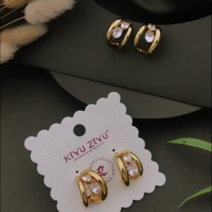 ER-11453 Anti-Tarnish Stainless Steel Earrings from Kiyu Ziyu by Zyra Creation
