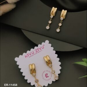 Home ER-11458 Anti-Tarnish Stainless Steel Earrings from Kiyu Ziyu by Zyra Creation