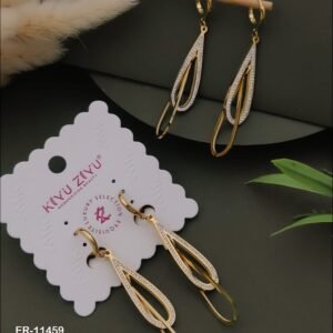 Home ER-11459 Anti-Tarnish Stainless Steel Earrings from Kiyu Ziyu by Zyra Creation