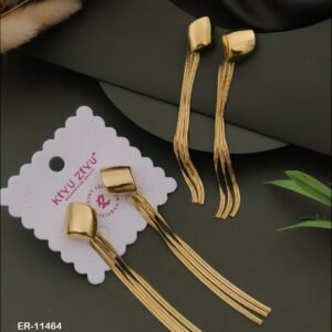 ER-11464 Anti-Tarnish Stainless Steel Earrings from Kiyu Ziyu by Zyra Creation