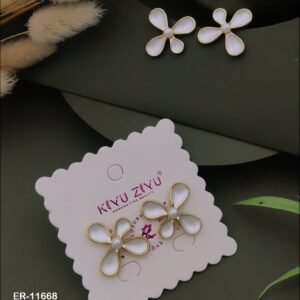 ER-11668 Anti-Tarnish Stainless Steel Earrings from Kiyu Ziyu by Zyra Creation