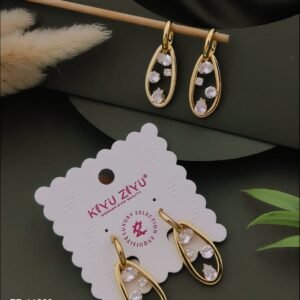 ER-11669 Anti-Tarnish Stainless Steel Earrings from Kiyu Ziyu by Zyra Creation