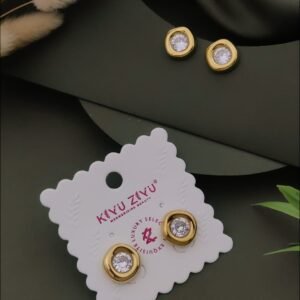 ER-11673 Anti-Tarnish Stainless Steel Earrings from Kiyu Ziyu by Zyra Creation