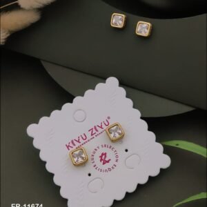 ER-11674 Anti-Tarnish Stainless Steel Earrings from Kiyu Ziyu by Zyra Creation