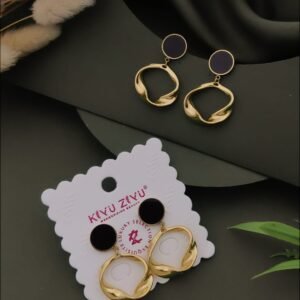 ER-11675 Anti-Tarnish Stainless Steel Earrings from Kiyu Ziyu by Zyra Creation