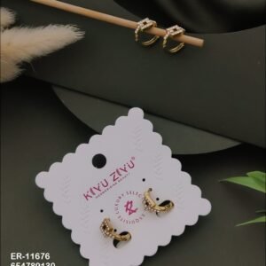 ER-11676 Anti-Tarnish Stainless Steel Earrings from Kiyu Ziyu by Zyra Creation