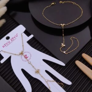 Home HAND-211 Anti-Tarnish Stainless Steel Hand Chain from Kiyu Ziyu by Zyra Creation