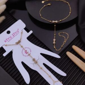 HAND-212 Anti-Tarnish Stainless Steel Hand Chain from Kiyu Ziyu by Zyra Creation