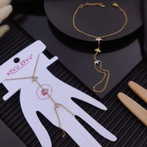 HAND-213 Anti-Tarnish Stainless Steel Hand Chain from Kiyu Ziyu by Zyra Creation