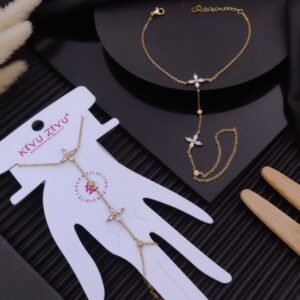HAND-214 Anti-Tarnish Stainless Steel Hand Chain from Kiyu Ziyu by Zyra Creation