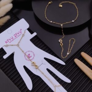 HAND-217 Anti-Tarnish Stainless Steel Hand Chain from Kiyu Ziyu by Zyra Creation