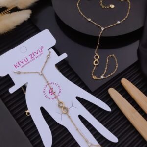 HAND-220 Anti-Tarnish Stainless Steel Hand Chain from Kiyu Ziyu by Zyra Creation