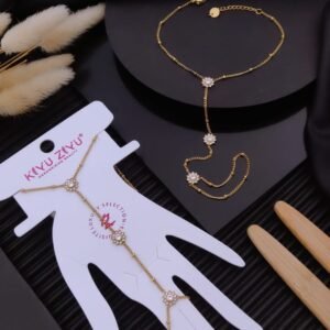 HAND-222 Anti-Tarnish Stainless Steel Hand Chain from Kiyu Ziyu by Zyra Creation