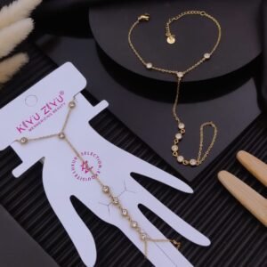 HAND-223 Anti-Tarnish Stainless Steel Hand Chain from Kiyu Ziyu by Zyra Creation